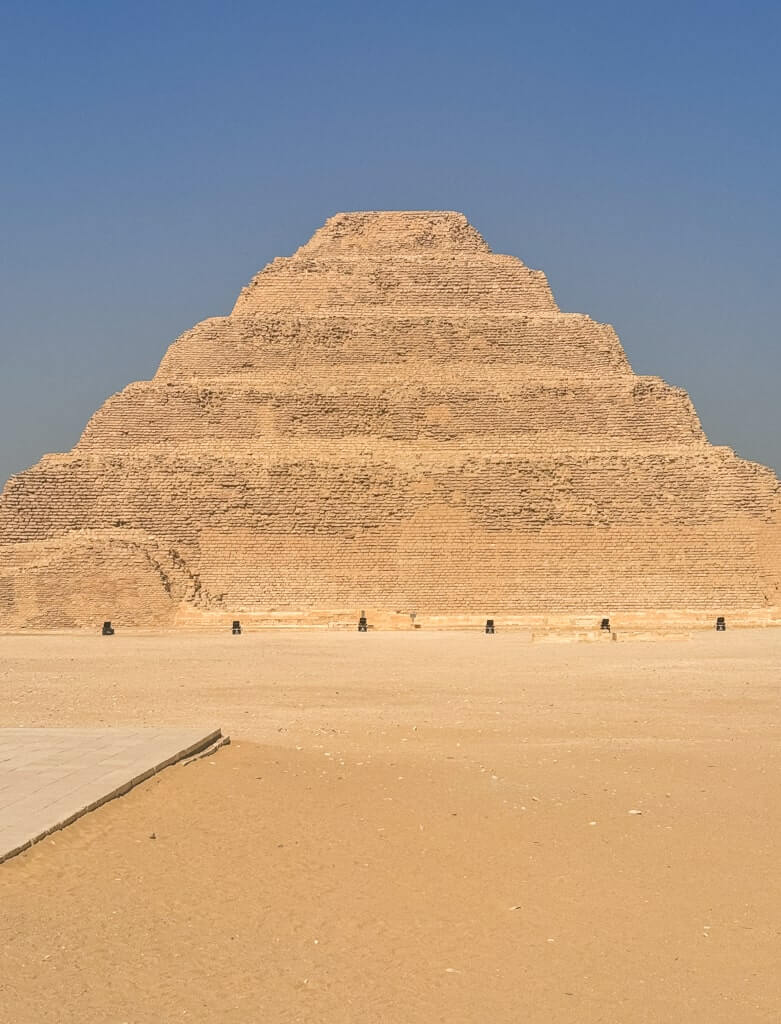 Stepped Pyramid of Djoser in Saqqara