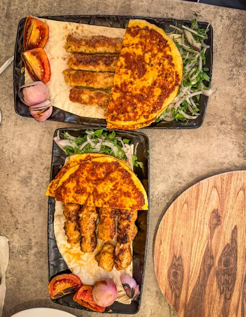 Grilled meat - traditional Lebanese food